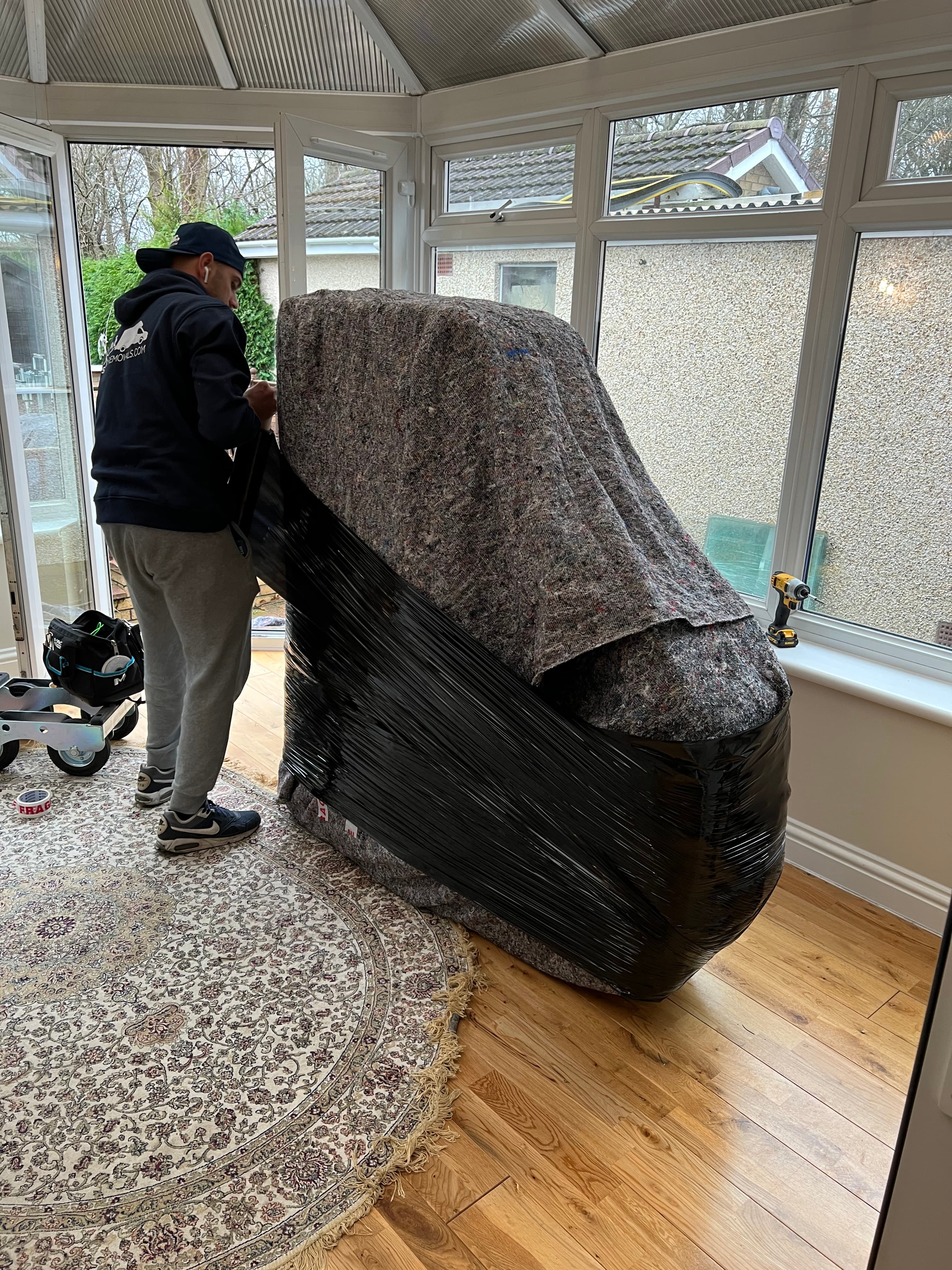 Scot Removals team completing a move