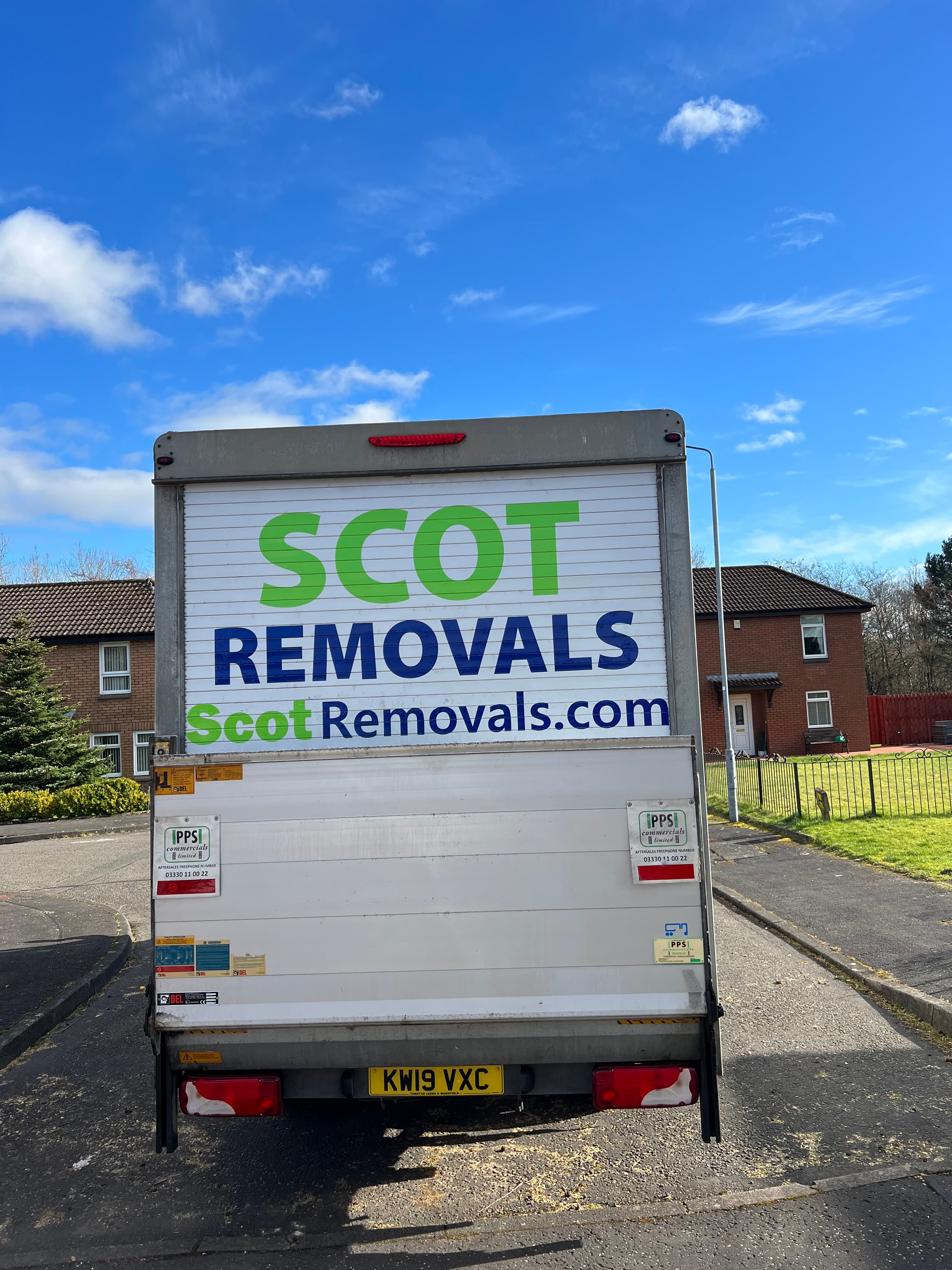 Scot Removals team carrying furniture