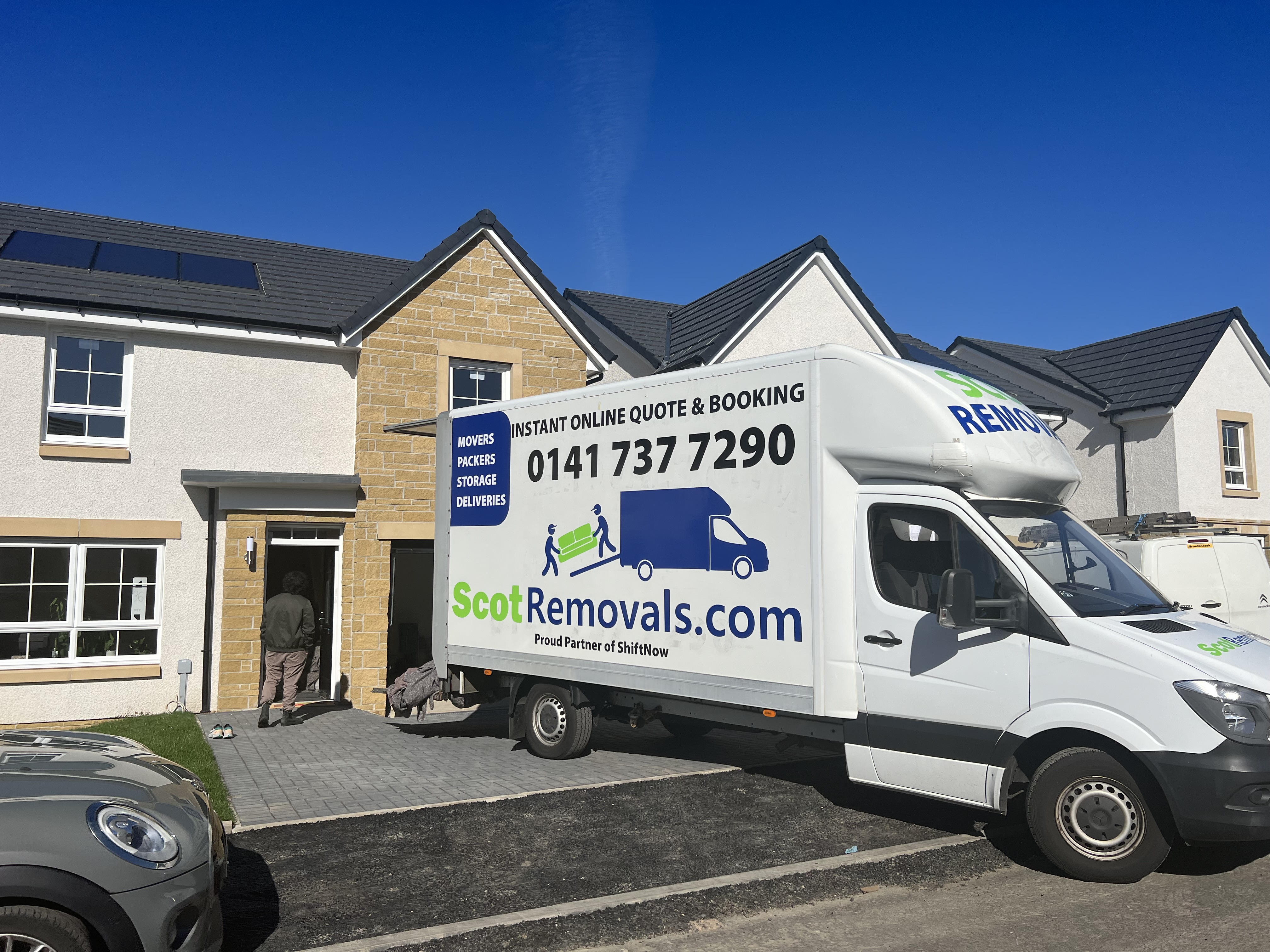 Scot Removals van serving Dundee
